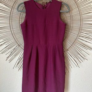 Loft by Ann Taylor Fushia Dress